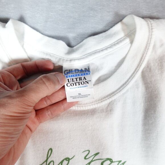 Vintage Peconic River Herb Farm New York T Shirt Mens XL Flower Plants Y2K READ - Picture 5 of 8